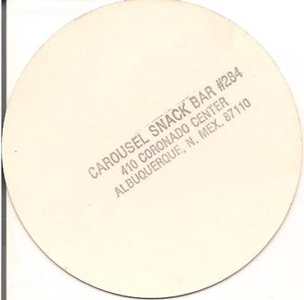 1976 Carousel Discs #NNO Brooks Robinson Back