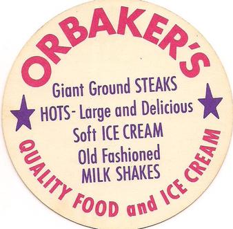 1976 Orbaker's Discs #NNO Johnny Bench Back