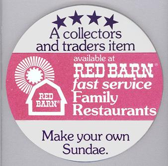 1976 Red Barn Discs #NNO Rod Carew Back