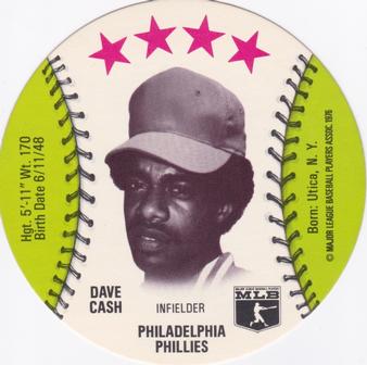 1976 Red Barn Discs #NNO Dave Cash Front