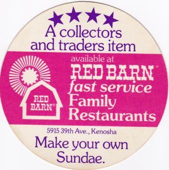 1976 Red Barn Discs #NNO Mike Schmidt Back