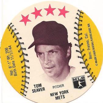 1976 Red Barn Discs #NNO Tom Seaver Front