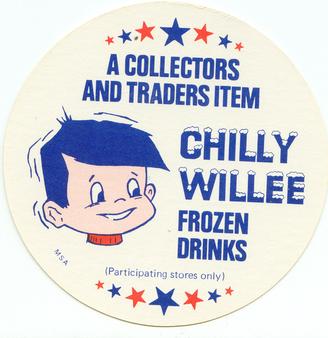 1977 Chilly Willee Discs #NNO Robin Yount Back