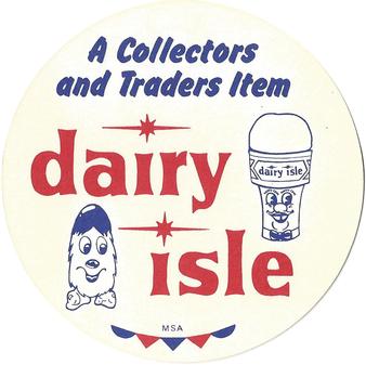 1977 Dairy Isle Discs #NNO Carl Yastrzemski Back