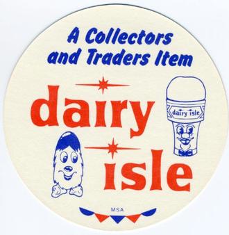 1977 Dairy Isle Discs #NNO Buddy Bell Back