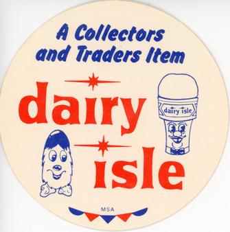 1977 Dairy Isle Discs #NNO Johnny Bench Back