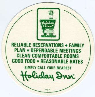 1977 Holiday Inn Discs #NNO Jerry Reuss Back