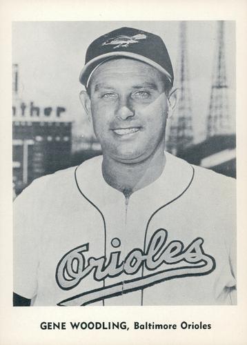 1960 Jay Publishing Baltimore Orioles Set A #NNO Gene Woodling Front