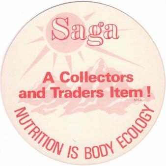 1977 Saga Discs #NNO Sal Bando Back