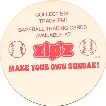 1977 Zip'z Discs #NNO Tom Seaver Back