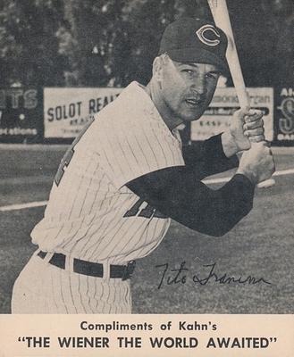 1960 Kahn's Wieners #NNO John P. 