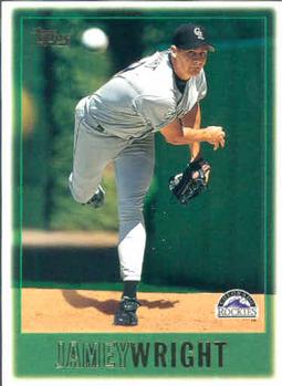 1997 Topps #107 Jamey Wright Front