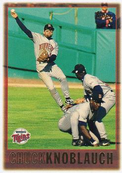 1997 Topps #65 Chuck Knoblauch Front
