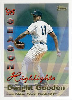 1997 Topps #100 Dwight Gooden Front