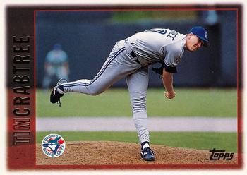1997 Topps #129 Tim Crabtree Front