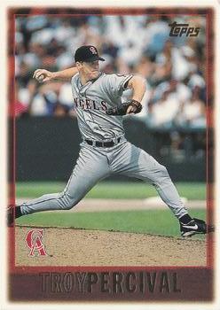 1997 Topps #156 Troy Percival Front