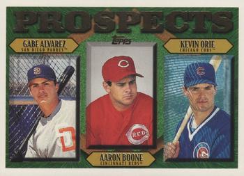 1997 Topps #204 Gabe Alvarez / Aaron Boone / Kevin Orie Front