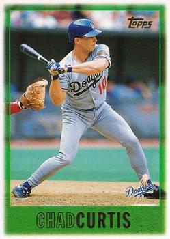 1997 Topps #449 Chad Curtis Front