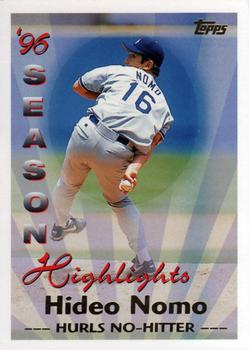 1997 Topps #464 Hideo Nomo Front