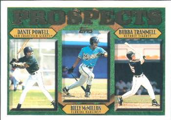 1997 Topps #206 Dante Powell / Billy McMillon / Bubba Trammell Front