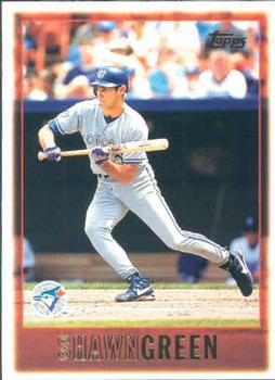 1997 Topps #214 Shawn Green Front
