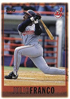 1997 Topps #241 Julio Franco Front