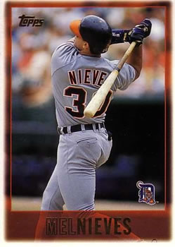 1997 Topps #304 Mel Nieves Front