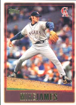 1997 Topps #431 Mike James Front