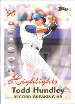 1997 Topps #466 Todd Hundley Front