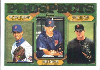 1997 Topps #494 Nelson Figueroa / Mark Redman / Mike Villano Front