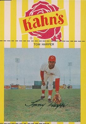 1967 Kahn's Wieners #NNO Tommy Harper Front
