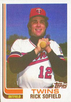 1982 Topps - Blackless #42 Rick Sofield Front