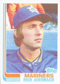 1982 Topps - Blackless #72 Rick Auerbach Front