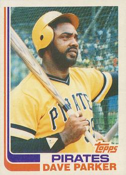 1982 Topps - Blackless #40 Dave Parker Front