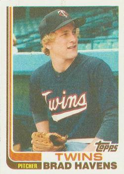 1982 Topps - Blackless #92 Brad Havens Front