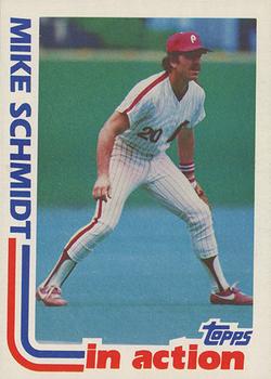 1982 Topps - Blackless #101 Mike Schmidt Front