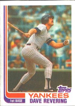 1982 Topps - Blackless #109 Dave Revering Front