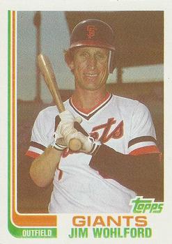 1982 Topps - Blackless #116 Jim Wohlford Front
