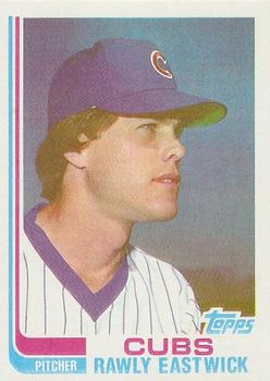 1982 Topps - Blackless #117 Rawly Eastwick Front