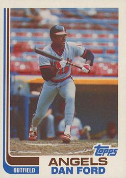1982 Topps - Blackless #134 Dan Ford Front
