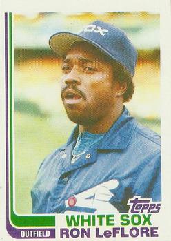1982 Topps - Blackless #140 Ron LeFlore Front