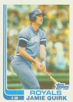 1982 Topps - Blackless #173 Jamie Quirk Front
