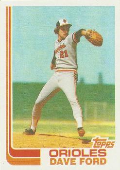 1982 Topps - Blackless #174 Dave Ford Front