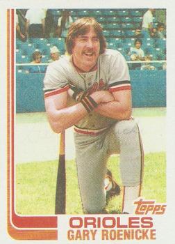 1982 Topps - Blackless #204 Gary Roenicke Front