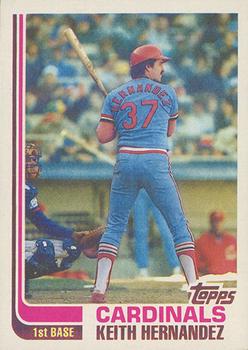 1982 Topps - Blackless #210 Keith Hernandez Front