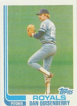 1982 Topps - Blackless #264 Dan Quisenberry Front