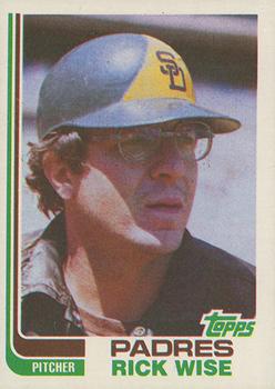 1982 Topps - Blackless #330 Rick Wise Front