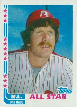 1982 Topps - Blackless #339 Mike Schmidt Front