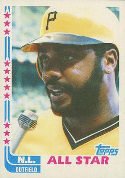 1982 Topps - Blackless #343 Dave Parker Front