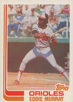 1982 Topps - Blackless #390 Eddie Murray Front